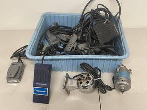 lot 7G image: Foredom flex shaft motors foot pedals Gesswein controller Electro-Matic untested parts repair