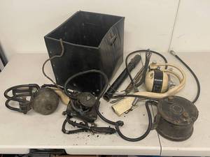 lot 10G image: Ritter Dental AC Controller & Vintage Dental Motor Parts Repair Lot Industrial Components