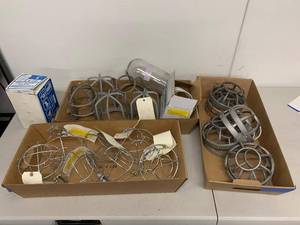 lot 36G image: Stonco V-132 Cast Guard Lot Wire & Cast Lamp Cages for 200W Vaportight Fixture Units
