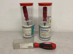 lot 48G image: Fronius Wiha SA292 Easy Torque 1Nm KLG T40 & 2 Seekonk Screwdriver Torque Tools Lot