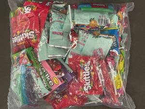 lot 14 image: Assorted Halloween Candy Variety Pack - 2 lb Bulk Bag - Trick-or-Treat Ready Mix