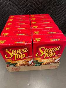 lot 389 image: Stove Top Stuffing Mix for Chicken 6 oz Box (12-Pack)