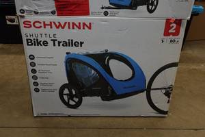 lot 1M image: Schwinn Shuttle 2-Seater Bike Trailer