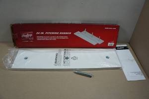 lot 8 image: Rawlings 24 Pitching Rubber - Missing 2 Spikes