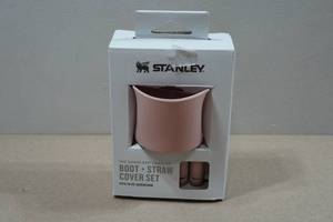 lot 56 image: Stanley Boot & Straw Cover Set - Fits 14oz Quencher