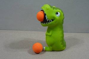 lot 59 image: Hog Wild T-Rex Ball Popper Toy