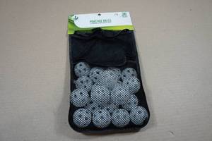 lot 61 image: 19 Tour Motion Airflow Golf Practice Balls