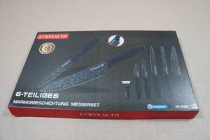 lot 183 image: Evdrtverh 6-Piece Kitchen Knife Set