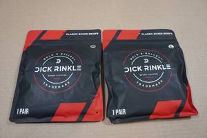 lot 267 image: 2 Dick Rinkle Classic Boxer Briefs - XL