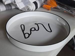 lot 78 image: 13 12 Bar Tray by Santa Barbara Design Studio