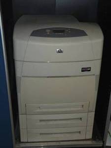 lot 86 image: HP Color LaserJet 5550dn Printer