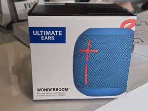 lot 20 image: Ultimate Ears Wonderboom Waterproof Portable Bluetooth Speaker (in original packaging)