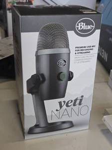 lot 22 image: Blue Yeti Nano Premium USB Mic for Recording and Streaming (in original packaging)