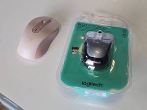 lot 29 image: Lot of (2) Wireless Mouse - M325 Logitech Precision Mouse (in original packaging)  Logi Mouse