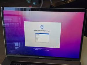 Apple Macbook 16" Laptop Computer A1707