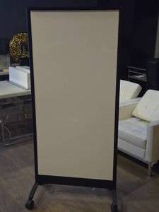 lot 145 image: Rolling White Board 30 x 57
