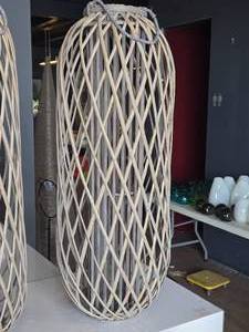 lot 164 image: Kalaou Willow Lantern 40 x 14
