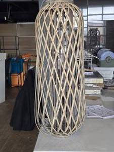 lot 167 image: Kalaou Willow Lantern 40 x 14
