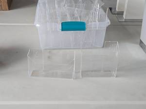 lot 186 image: Lot of (25) Acrylic Wall-Mount Holder  Display