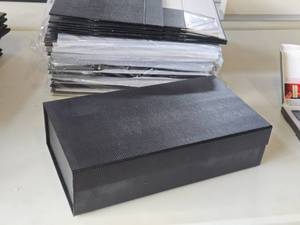 lot 194 image: Lot of (17) Collapsible Storage  Gift Boxes 14 x 8 x 4