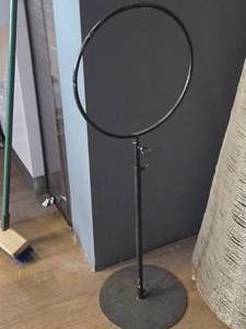 lot 284 image: 13 Adjustable Height Wreath  Basket Stand