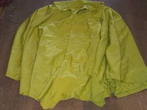 lot 129 image: World Market 9 Umbrella Canopy with Cover and Base (lime green)