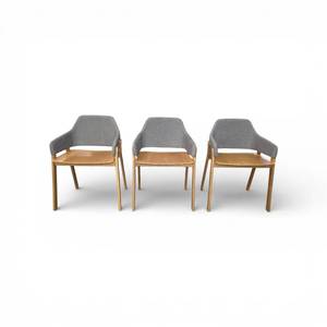 lot 8 image: Blu Dot Clutch Chairs Retail New $695 each