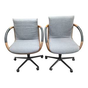 lot 9 image: Herman Miller Geiger Full Loop Task Chairs Retail at $1980 Each