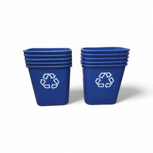 lot 111 image: Lot of 10 Recycling Waste Containers