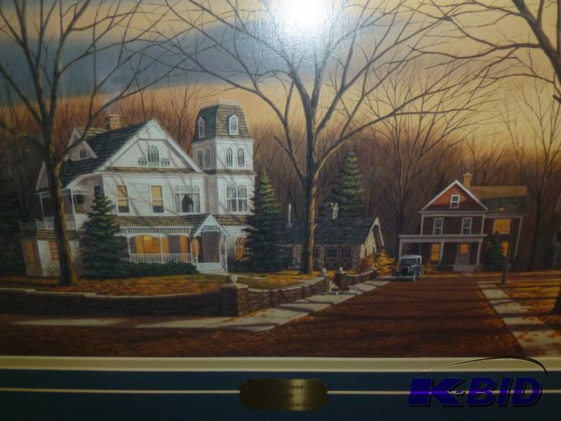 Gene Stocks Print Manannah 156 Collectibles, Hansel, Vintage KBID