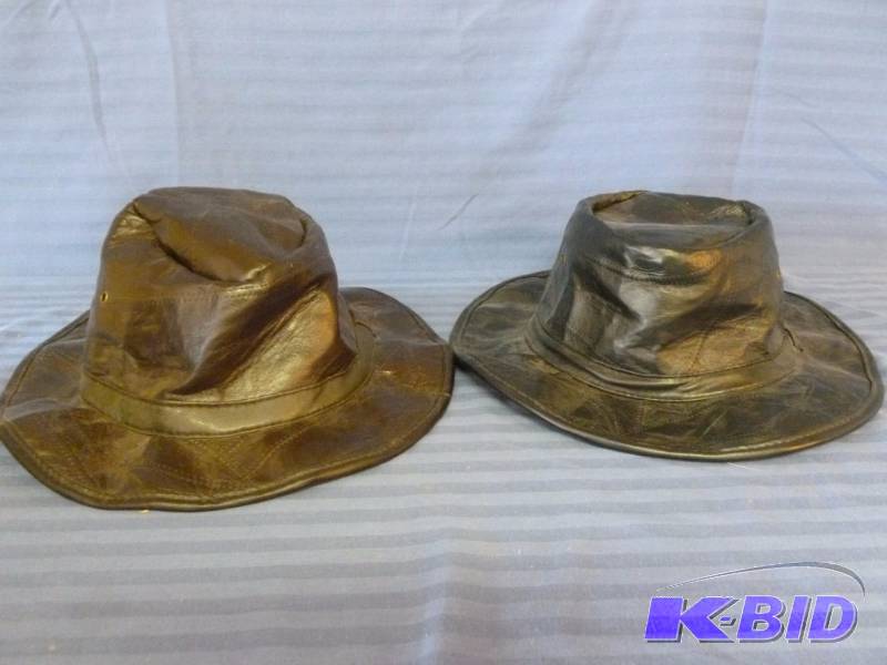lot 29 image: Leather Hats