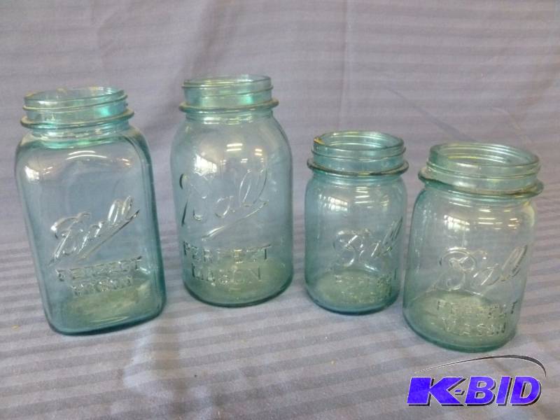 lot 52 image: Vintage Ball Jars