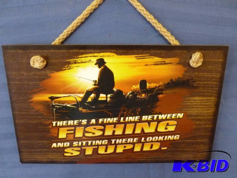 lot 85 image: Wooden Sign