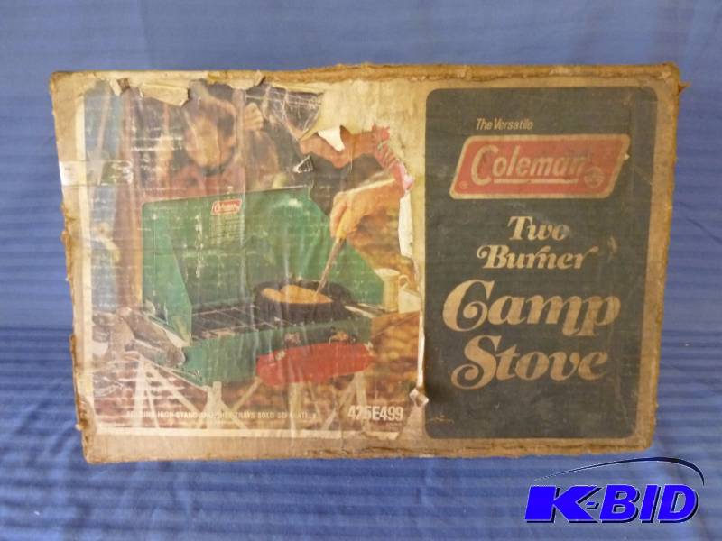 lot 93 image: Coleman Two Burner Camp Stove
