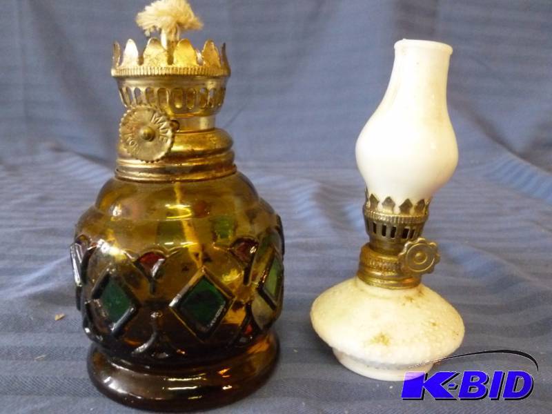 lot 113 image: Oil Lamps