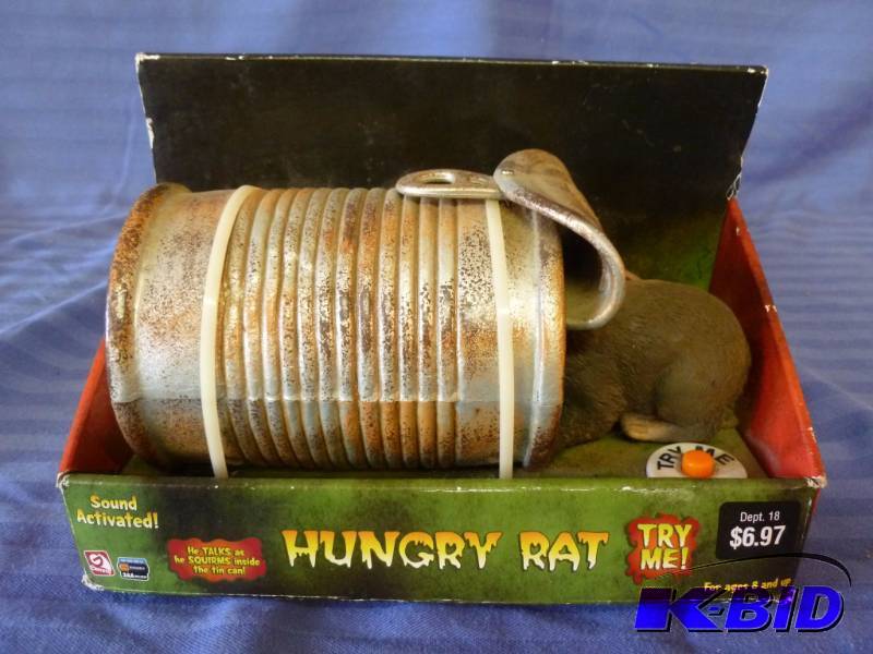 lot 117 image: Hungry Rat Toy
