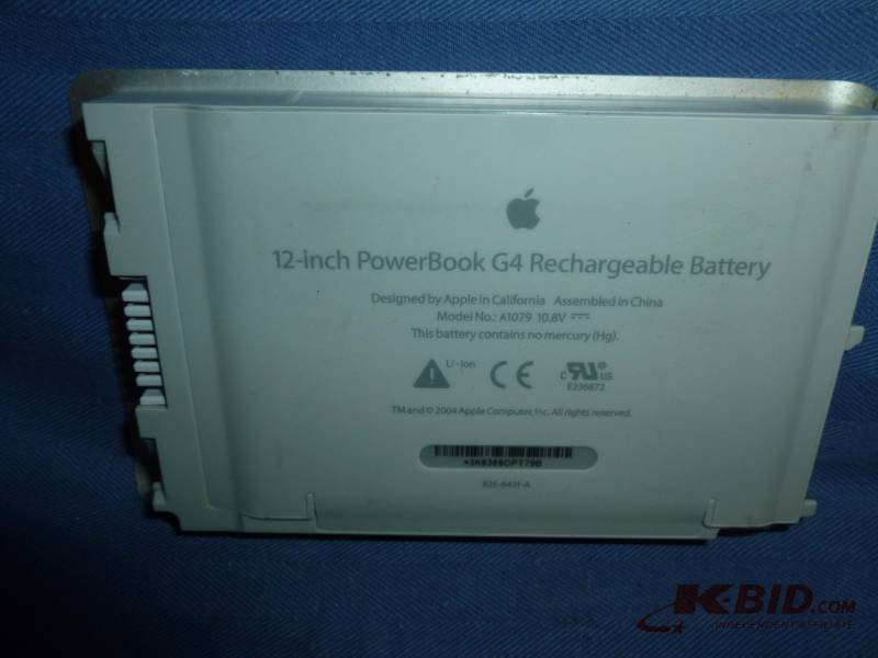 lot 151 image: Apple 12-Inch G-4 Rechargeable Battery