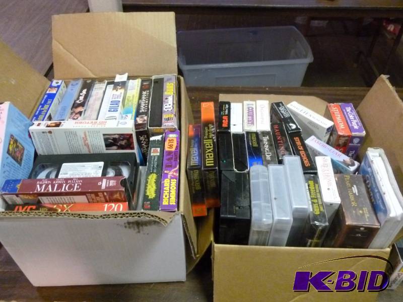 lot 155 image: VCR Movies