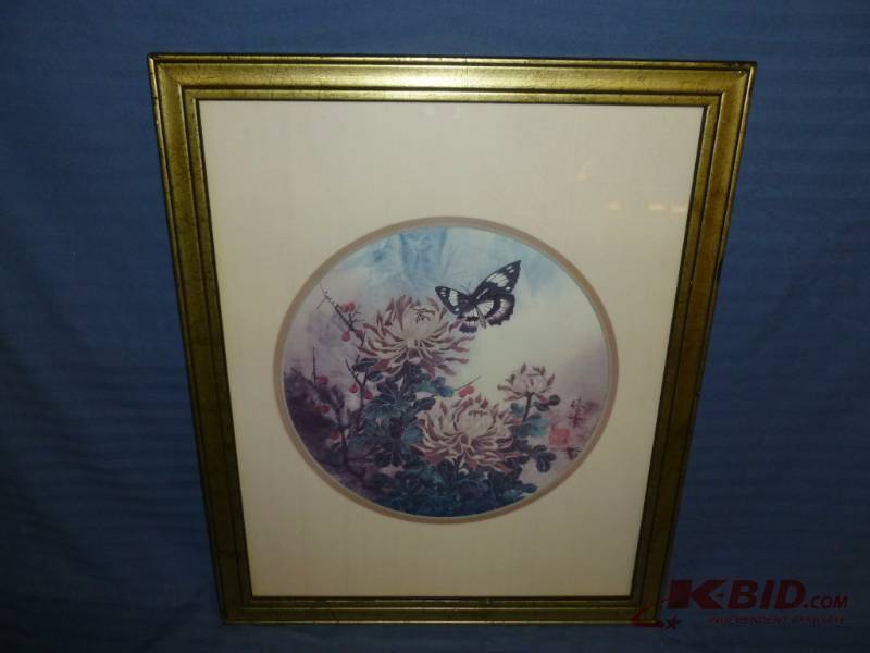 lot 163 image: Butterfly Picture