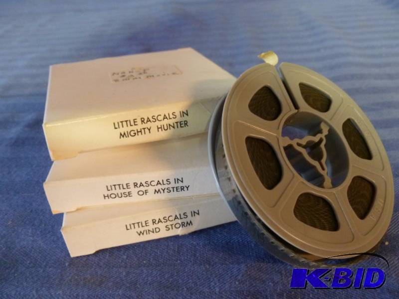 lot 179 image: Vintage 8mm Movies