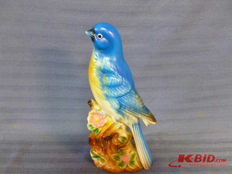 lot 202 image: Decorative Blue Bird