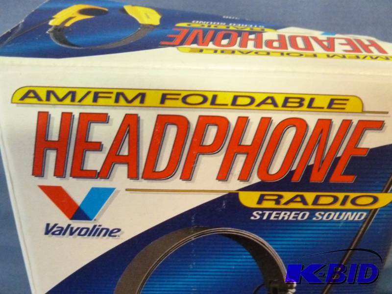 lot 207 image: Valvoline Headphones