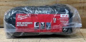 lot 114 image: Milwaukee High-Dexterity Polyurethane Dipped 10 XL