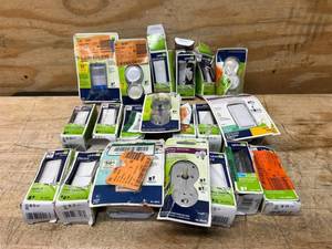 lot 141 image: Leviton Dimmer Switch lot of 20
