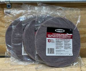 lot 159 image: Hyde 9 in NET ABRASIVE SANDING DISC