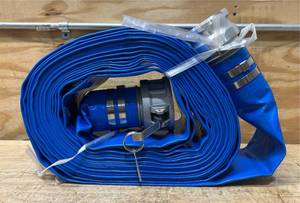 lot 173 image: JGB Enterprises Water Pump Discharge Hose, 3in. x 50ft., Model# A008-0486-1650