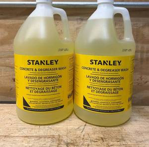 lot 179 image: Stanley Concrete & Degreaser Wash lot of 2