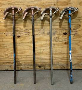 lot 197 image: Ridgid Conduit Bender 39  lot of 4