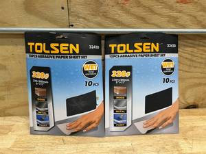 lot 227 image: Wet Sand Paper 320Grit, 10PK