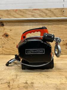 lot 236 image: Ultra-Tow Portable Electric Winch MSRP $429.99 (untested)